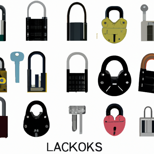 An image showing a variety of different types of locks, symbolizing the variety of services a locksmith can provide.